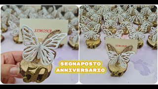 Segnaposto fai da te per 50° anniversario di matrimonio [upl. by Cochran411]