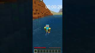 In A New Minecraft Survival World How Long Does It Take To Collect Acacia Log Again  Minecraft [upl. by Bromley]