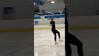 double salchow iceskater iceskate skating [upl. by Rodoeht]