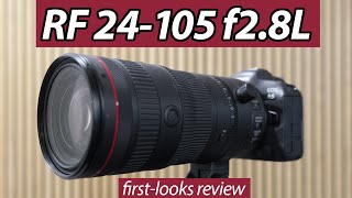 Canon RF 24105mm f28L Z REVIEW new hybrid firstlooks [upl. by Cesar]