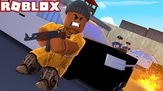 ROBBING EVERY STORE IN ROBLOX JAILBREAK [upl. by Kaenel]