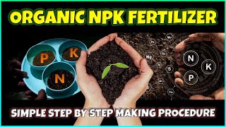 How to make Organic NPK Fertilizer at Home [upl. by Mcquoid617]