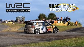 WRC Germany  Baumholder Panzerplatte Jump and Moselland Vineyards [upl. by Ffilc101]