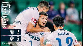 Perth Glory v Melbourne Victory  EXTENDED HIGHLIGHTS  ALM Rd11 [upl. by Marbut]