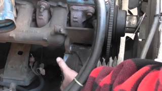 Alternator Replacement 1981 Ford F100 [upl. by Attayek542]