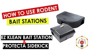 How To Use Rodent Bait Stations  EZ Klean Bait Station and Protecta SideKick Bait Station [upl. by Angeline]