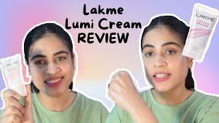 Lakme Lumi Cream Review  Buy it or not  Is it worth it Does it really give glowy skin [upl. by Esac228]