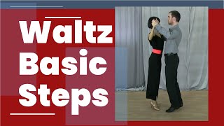 How to Waltz dance for beginners  The box step [upl. by Fates]