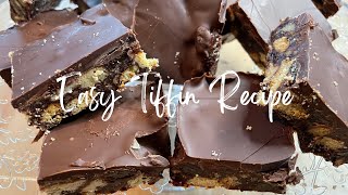 Tiffin Recipe  Easy Tiffin Recipe  Fridge Cake Recipe [upl. by Jt]