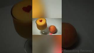 Fresh Peach Juice by Recooking Reviews shorts [upl. by Nahtaoj]