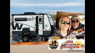 Winnebago Hike 100 FLX 7 day adventureDisneyRV SuperShow 2024 [upl. by Oberg693]