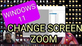 WINDOWS 11  RESIZE YOUR SCREEN VIEW [upl. by Hagerman]