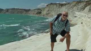 Scala dei Turchi Porto Empedocle Sicily Italy [upl. by Ttcos]