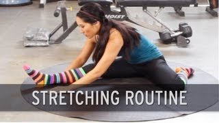 Stretching Routine Warm Up Exercises [upl. by Onairelav637]