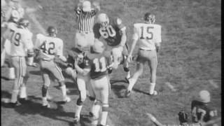 Ball State University Cardinals vs Central Michigan University Chippewas football 1974 [upl. by Fiora]