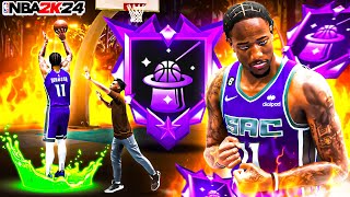 This KINGS DEMAR DEROZAN Build is a MIDRANGE ASSASSAIN in NBA 2K24 [upl. by Soalokcin14]