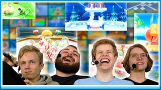 SQUARE OFF i Mario Party med Andreas Jacob och Mathilda [upl. by Yasnil]