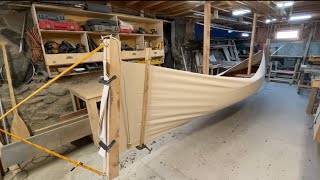 Wood Canvas Canoe Restoration Part 2 [upl. by Mcneely]