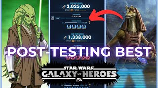 Five BEST Naboo Raid Teams in SWGOH [upl. by Patrica615]