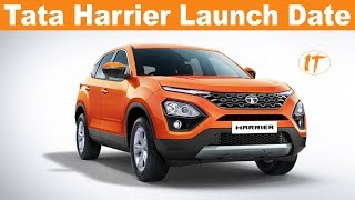 Tata Harrier Launch Date 🔥 [upl. by Enovaj]