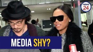 WATCH Bonang Matheba tries to dodge media at her tax fraud case [upl. by Post299]