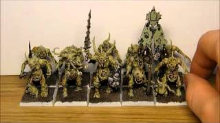 How To Paint Chaos Daemons  Plaguebearers of Nurgle [upl. by Gardell315]