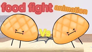 food fight animation secretstaycation [upl. by Naitsirc]