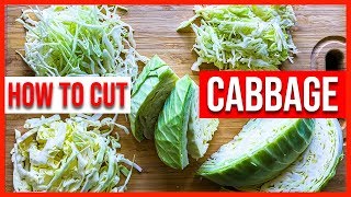 How to cut cabbage like a pro  How to Prepare Cabbage [upl. by Thanasi]