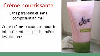 Soin des pieds  Crème nourrissante de Yves Rocher [upl. by Analahs]