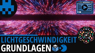 Lichtgeschwindigkeit Grundlagen Physik Lernvideo Learning Level Up [upl. by Nitsraek]