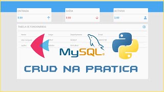 2 PYTHON  MYSQL  FLET  CRUD NA PRATICA [upl. by Dis]