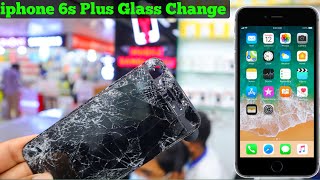 iphone 6s plus glass replacementchange price in bangladesh📱iphone 6s plus screen replacement📱iphone [upl. by Tore]