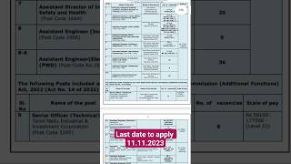 tnpsc combined engineering services 2023 notification  tnpsc CES notification 2023 [upl. by Anivlek]