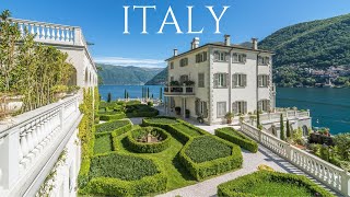 A Look Inside 3 Magnificent Luxury Homes in Italy  House Tour [upl. by Malkah854]