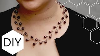 DIY sieraden maken met Kralenhoekje  Sjieke ketting met patroon [upl. by Nilats]