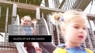 Luxe vakantiepark voor gezin in schoolvakantie 2019  Hof van Saksen Drenthe Nederland [upl. by Valdas232]