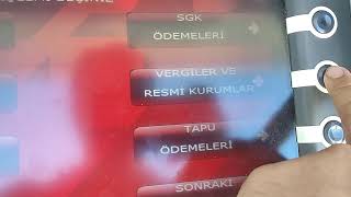 Ziraat Atmden Motorlu Taşıtlar Vergisi Nasıl Ödenir [upl. by Nitsirhc]