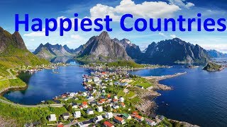 The 10 Happiest Countries To Live In The World  Seen as the World’s Safest Countries [upl. by Dettmer865]