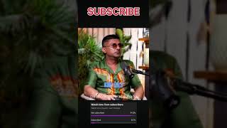 Did you know this about honey singh REVEALS IT trending viralvideo [upl. by Okiam]