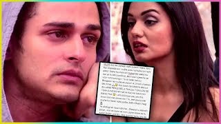 Priyank Sharma Emotional Letter For Ex  Girlfriend Divya Agrawal [upl. by Shauna]