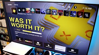 PS Plus Extra amp Premium 1 Year Later Review Game Quality Classics Streaming amp More [upl. by Defant]