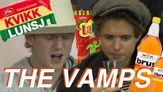 THE VAMPS SMAKER PÅ NORSK GODTERI  Topplista  Powered by Telia [upl. by Ruhtra]