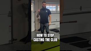 How to STOP casting your golf club golftips golftraining golfcoach [upl. by Bubalo693]