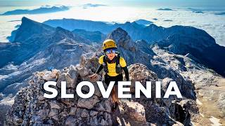 Fastpacking in Slovenias Triglav National Park  JULIAN ALPS TRAVERSE [upl. by Jone734]