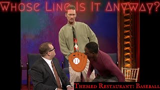 Themed Restaurant Baseball Whose Line Is It Anyway  Classic [upl. by Enalda]