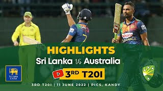 Sri Lanka stage incredible win over Australia  3rd T20I Highlights  Sri Lanka vs Australia 2022 [upl. by Arteid]