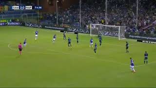 Quagliarella goal vs napoliABSOLUTE CRAZY [upl. by Leiria916]