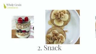 3 Ways With Oats video ideas  Whole Grains Easy As 123 [upl. by Nobe]