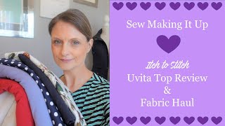 ITCH to STITCH Gothenburg Top PATTERN REVIEW  EASY TO SEW Knit Top [upl. by Akir]