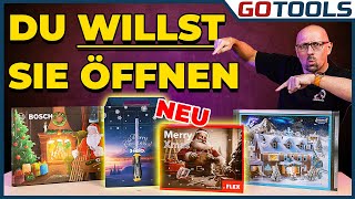 Enthüllt 4 weitere WerkzeugAdventskalender 2023  Unser Vergleich mit Unboxing [upl. by Hagile29]